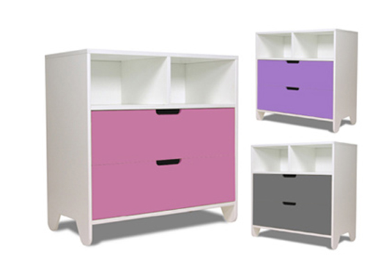 children's bedroom furniture - contemporary storage units